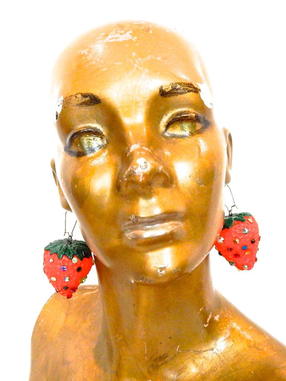 GASOLINE GLAMOUR FRUIT PUNCH STRAWBERRY EARRINGS 🍓🍓🍓